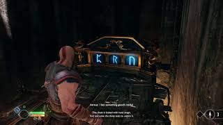 God of War 4 | Spiked Ceiling Trap Room - Nornir Chest