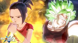 Rampaging Warrior Kale! Base & Berserk form with Clean moveset & skills - Dragon Ball Xenoverse 2