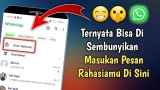 Cara Menyembunyikan Chat WhatsApp Tanpa Mengarsipkan | Sembunyikan Pesan WhatsApp