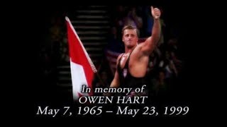 Emotional Tribute to Owen Hart on Monday Night Raw 😢