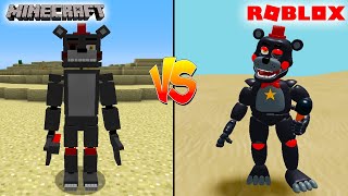 MINECRAFT FNAF LEFTY VS ROBLOX FNAF LEFTY - WHICH IS BETTER?