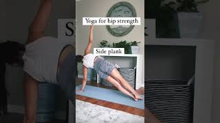 Yoga for hip strength #yogapractice #fitnessmotivation #yogalife #hipstrength