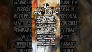 August 10th, 2024 #leohoroscope #dailyhoroscope  #dailyastrologyhoroscope #zodiac  #zodiacuniverse