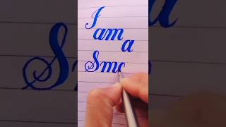 Beautiful writing Gift #shorts #shortvideo #calligraphy #writing #english #handwriting