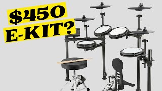 $450 Electronic Drum? Donner DED200P - E.Kit & MIDI Controller DEMO