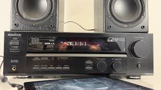 Kenwood VR-605 5.1 Surround AV Stereo Receiver Dolby Digital