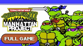 Teenage Mutant Ninja Turtles III: The Manhattan Project NES FULL GAME Longplay Gameplay Walkthrough