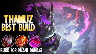 MLBB THAMUZ GAMEPLAY