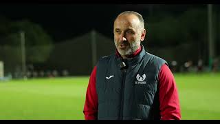 Eghishe Melikyan interview on the victory against Bosnian Borac