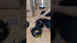 proses Pembuatan kabel Jack Gitar Part 5