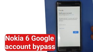 Nokia 6 google account bypass