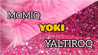 Momiq VA Yaltiroq | liboslar| sumka| telefon| tufli🤔🤔🤔