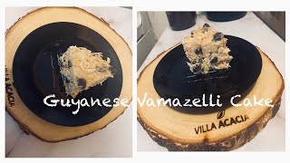 GUYANESE VAMAZELLI CAKE! FIRST TIME MAKING!