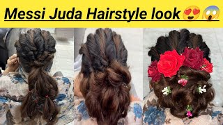 Messi juda hairstyle | Easy Messi juda banane ka tarika✨hairstyle Messi look | messy bun | Kokorani