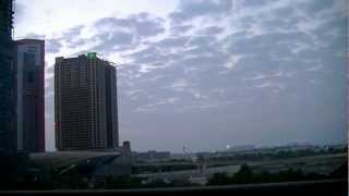 time lapse sheikh zayed road