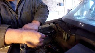 Porsche 944 Hood Support Removal Quick Tip