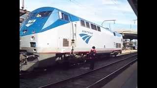 Amtrak # 79 starts up