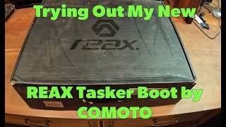 Motorcycle Try On Haul - Reax Boots by Comoto