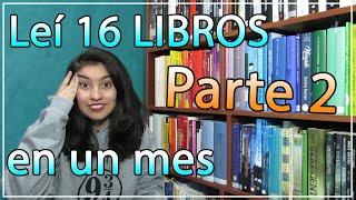 Libros que Leí en AGOSTO (Parte 2) +15 LIBROS 🤩