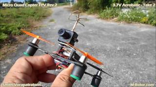 Micro Quad Copter FPV - Acrobatic Take 2