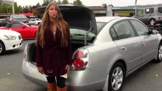 Virtual Walk Around Tour of a 2005 Nissan Altima 2 5 S at Nissan of the Eastside in Bellevue, WA 308