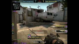 FACEIT 1v4 Clutch (my friends pov)