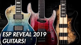 ESP REVEAL New 2019 Guitar Models! NAMM 2019