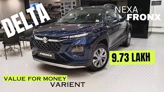 NEW MARUTI SUZUKI FRONX DELTA 2023 | 9.73LAKH | VALUE FOR MONEY VARIENT