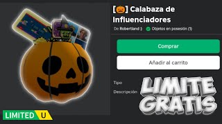 ¡APROVECHA! RECLAMA TU CALABAZA DE INFLUENCERS GRATIS 🎃✨