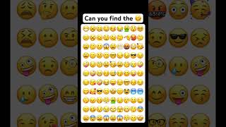 Can you find it hard edition?!! #fyp #emoji #viral