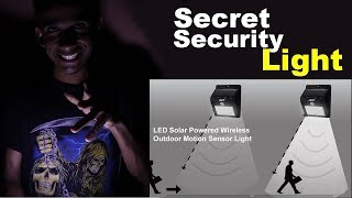 Secret Solar Motion Light जो केवल रात में Work करेगा | Aamis Techsool