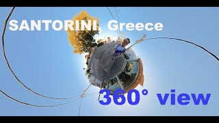 Magical Santorini 360 view walk | CaptainsVoyage