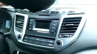 car dvd Hyundai Tucson installtion