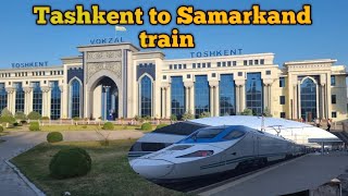 Tashkent To Samarkand Train | Night Time in Samarkand | Uzbekistan Travel |