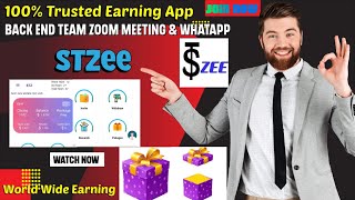 100% Trusted Online Earning App STZee app with Qasir Shahbaz #earning #onlineapp #freeearning #viral