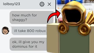 I highballed Roblox Traders, then actually traded them