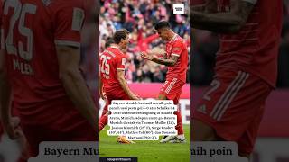 highlight dan statistik hasil pertandingan Bundesliga liga jerman Bayern Munchen Vs Schalke