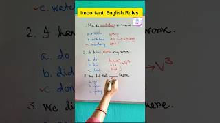 Important grammar rules.📚#grammar #shorts #shortsvideo #shortsfeed #education #EnglishLearningwithMK