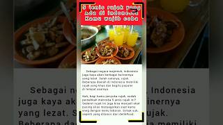 5 jenis rujak yang ada di indonesia #makanankhas