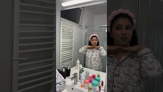 night skincare routine 💆🏻‍♀️🎀🫧🫶🏻#skincare #skincare routine e