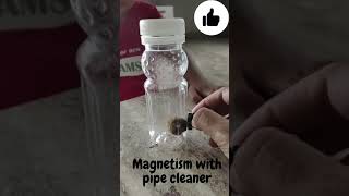 Kids Learning Magnetism with Pipe Cleaner || Alka Space