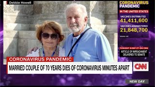 Married couple of 70 years dies of Covid within minutes of each other