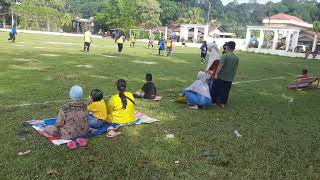 heboh lomba kaum hawa sepakbola wanita || Steinkollen vs kampung cina babak pertama.