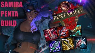 PENTAKILL SAMIRA BUILD (Samira vs Senna)