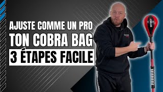 3 étapes rapides et faciles pour ajuster ton Cobra Reflex Bag