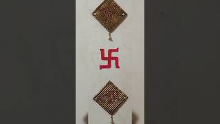 #shorts #diy #decoration #diwali #wallhanging #easy #homedecor #bestoutofwaste #youtubeshorts