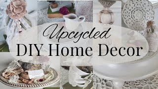 UPCYCLED Home Decor Ideas - THRIFT STORE Finds & Flips - TRASH to TREASURE