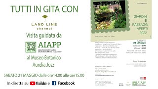 TUTTI IN GITA CON LLC  Visita guidata da AIAPP al Museo Botanico Aurelia Josz di Milano