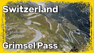 Best motorcycle roads of Switzerland - №6 (Grimsel Pass) - motorcycle touring in Europe