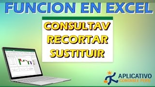 FUNCION  RECORTAR,SUSTITUIR Y CONSULTARV